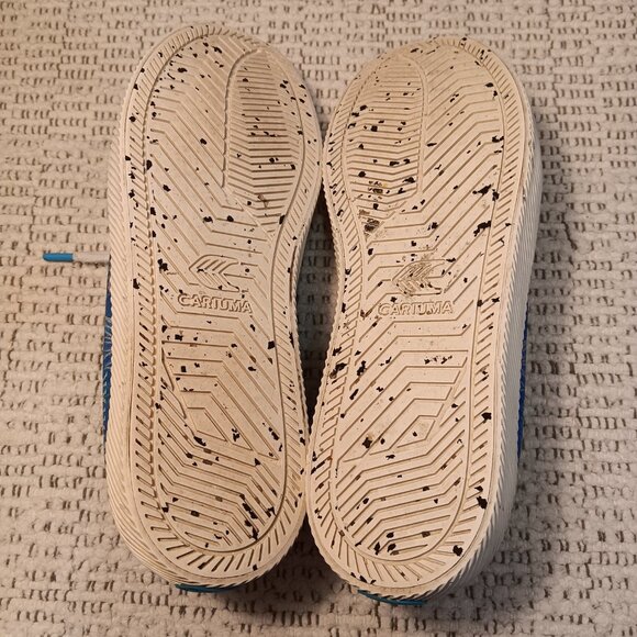 Cariuma Avatar Women's blue printed canvas athletic shoes sneakers sz 7.5 - Picture 9 of 14